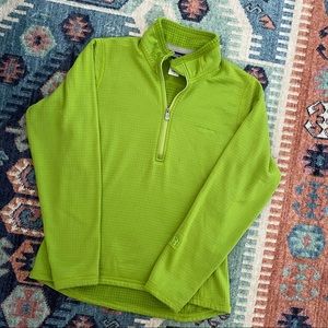 Patagonia R1 Half-Zip Fleece in Green